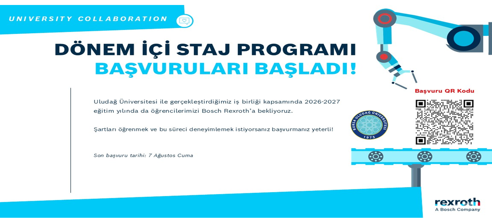 Bosch Rexroth Dönem İçi Staj Programı